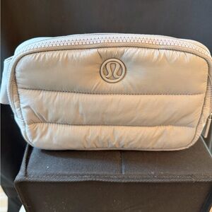 Lululemon Gray Belt Bag BNWOT. Never used.